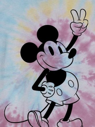 Dziecięca koszulka z Myszką Miki Tie Dye