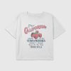 Dziecięca koszulka z nadrukiem California Strawberries w kształcie kwadratu