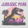 Dziecięca koszulka z nadrukiem „Jurassic Park” w kształcie pudełka