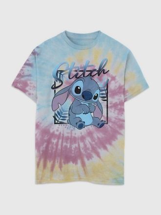 Dziecięca koszulka z nadrukiem Lilo i Stitch Tie Dye