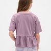 Dziecięca koszulka z nadrukiem peplum Dziecięca koszulka z nadrukiem peplum