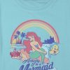 Dziecięca koszulka z syrenką Disney Princess