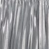 Dziecięca metaliczna plisowana mini spódniczka