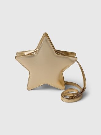Dziecięca metaliczna torebka typu crossbody Star