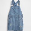 Dziecięca sukienka jeansowa typu pinafore
