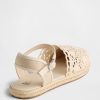 Dziecięce espadryle szydełkowe