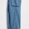 Dziecięce jeansowe spodnie dresowe Baggy Cargo