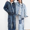 Jeansy dziecięce Double Cargo Baggy