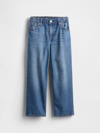 Dziecięce jeansy UltraSoft Relaxed Crop z niskim stanem