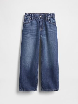 Dziecięce jeansy UltraSoft Relaxed Crop z niskim stanem