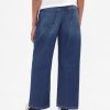 Dziecięce jeansy UltraSoft Relaxed Crop z niskim stanem