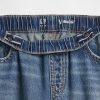 Dziecięce jeansy z niskim stanem i szerokimi nogawkami typu baggy