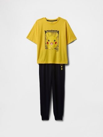 Dziecięce piżamowe spodnie dresowe Pokemon