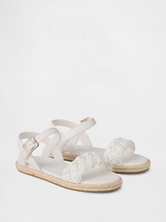 Dziecięce plecione sandały espadryle