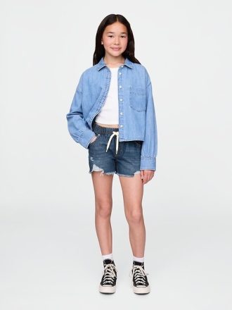 Dziecięce spodenki jeansowe UltraSoft Stride Easy z niskim stanem