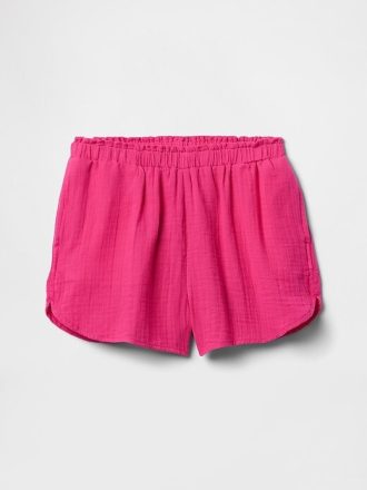 Dziecięce spodenki z miękkiej gazy Crinkle