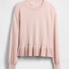 Dziecięcy luźny sweter z baskinką Dziecięcy luźny sweter z baskinką