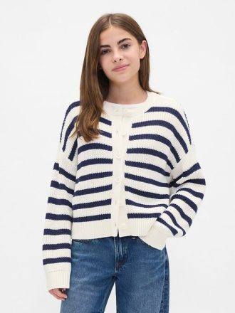 Dziecięcy oversize’owy kardigan
