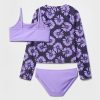 Dziecięcy rashguard do pływania trzyczęściowy
