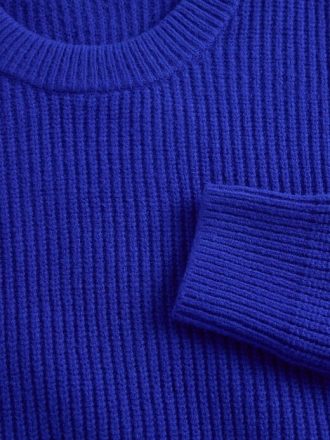 Dziecięcy sweter CashSoft z luźnym okrągłym dekoltem