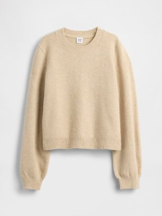 Dziecięcy sweter CashSoft z okrągłym dekoltem