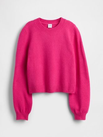 Dziecięcy sweter CashSoft z okrągłym dekoltem