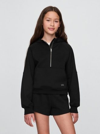 Dziecięcy sweter VintageSoft z zamkiem błyskawicznym do połowy