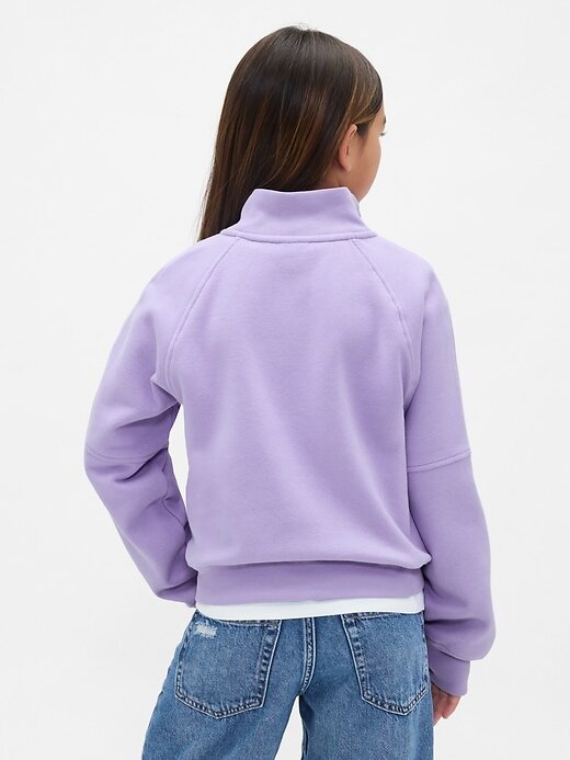 Dziecięcy sweter VintageSoft z zamkiem błyskawicznym do połowy Dziecięcy sweter VintageSoft z zamkiem błyskawicznym do połowy
