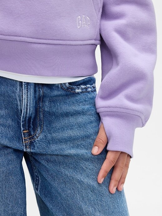 Dziecięcy sweter VintageSoft z zamkiem błyskawicznym do połowy Dziecięcy sweter VintageSoft z zamkiem błyskawicznym do połowy