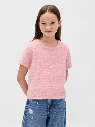 Dziecięcy sweter z recyklingowanych rzęs