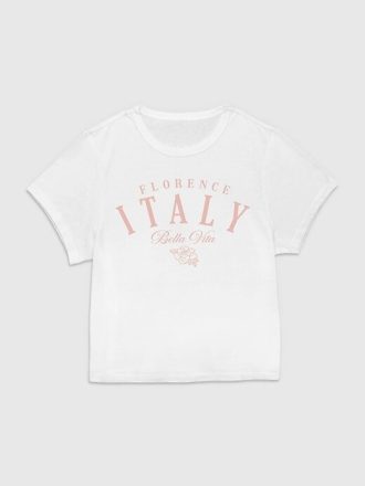Florencja Włochy Koszulka z grafiką Baby Fit