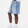 Gap × BÉIS Baggy szorty dżinsowe dla dorosłych z dzianiny