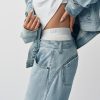 Gap × BÉIS Dżinsy Barrel z wysokim stanem