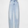 Gap × BÉIS Dżinsy Barrel z wysokim stanem