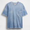 Gap × BÉIS Dzianinowy, dżinsowy T-shirt z kieszeniami dla dorosłych