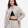 Gap × BÉIS Popelinowa duża koszula Dolman