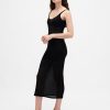 Gap × BÉIS Sheer Midi Dress