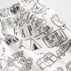 Gap × BÉIS Spodnie dresowe dla niemowląt i małych dzieci VintageSoft Barrel