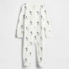 Gap × Disney Baby Jednoczęściowy kombinezon z bawełny organicznej ze stopkami