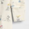 Gap × Disney Baby Jednoczęściowy kombinezon z bawełny organicznej ze stopkami