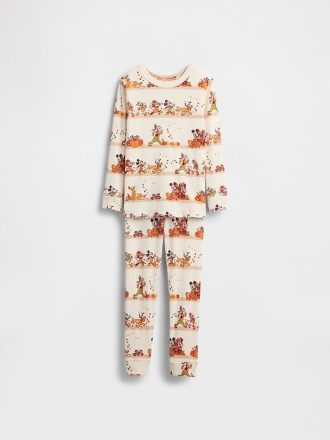 Gap × Disney Baby & Toddler Organic Brushed Cotton PJ Set Święto Dziękczynienia