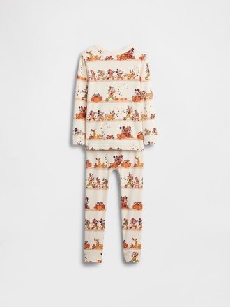 Gap × Disney Baby & Toddler Organic Brushed Cotton PJ Set Święto Dziękczynienia