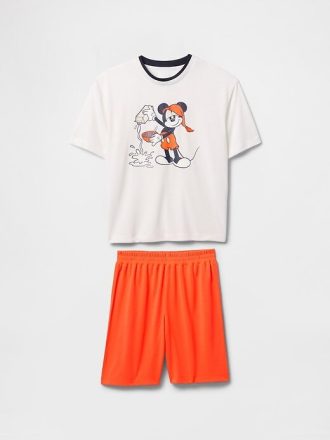 Gap × Disney Kids Piżama z recyklingu z krótkim rękawem
