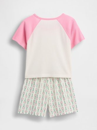 Gap × Disney Kids Piżama z recyklingu z krótkim rękawem