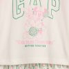 Gap × Disney Kids Piżama z recyklingu z krótkim rękawem