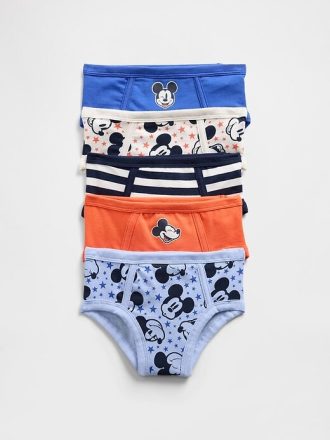 Gap × Disney Majtki bawełniane dla maluchów z organicznej bawełny stretch (5 sztuk)