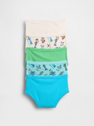 Gap × Disney Majtki bawełniane dla maluchów z organicznej bawełny stretch (5 sztuk)