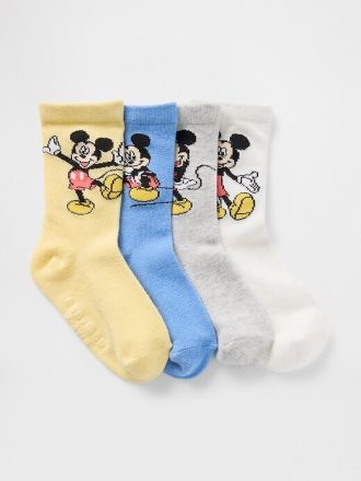 Gap × Disney Skarpetki niemowlęce i dziecięce (opakowanie 4 szt.)