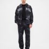 Gap × Disney Tim Burton „Miasteczko Halloween” Ciężkie spodnie dresowe Baggy z czaszką
