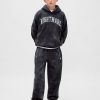 Gap × Disney Tim Burton „Miasteczko Halloween” Dziecięce spodnie dresowe VintageSoft Skull Baggy Joggers